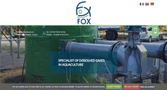 Desktop Screenshot of fox-aquaculture.com