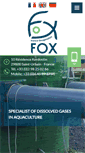 Mobile Screenshot of fox-aquaculture.com